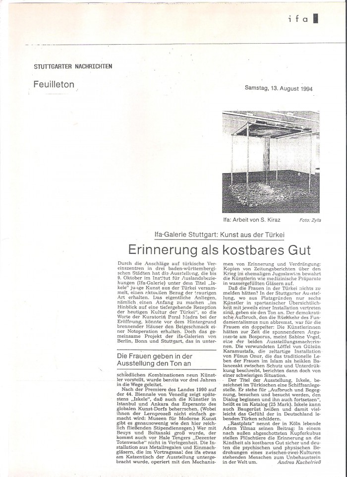 stuttgarter nachrichten-13 august 1994