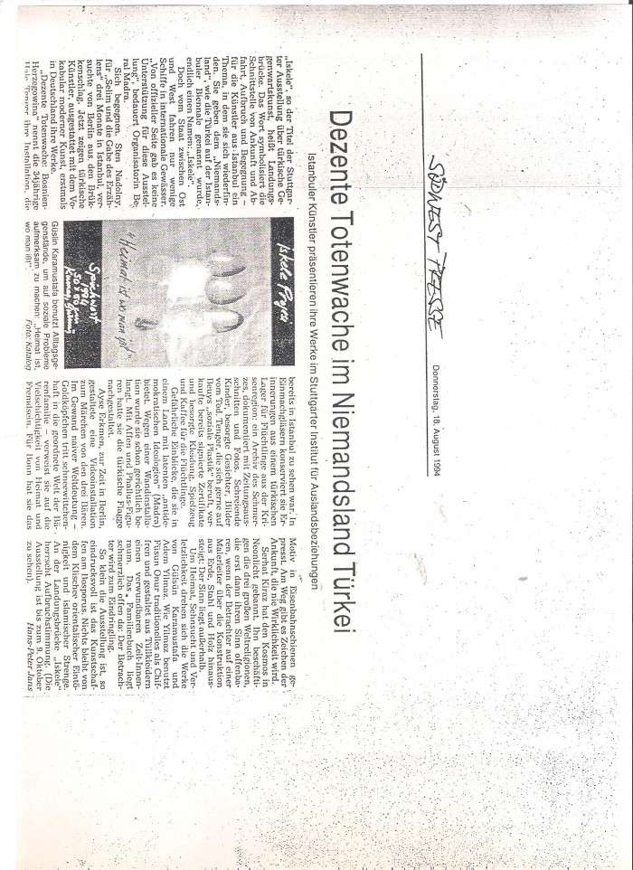 südwestpresse-18 august 1994