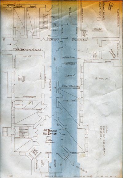 plan of the exhibition
