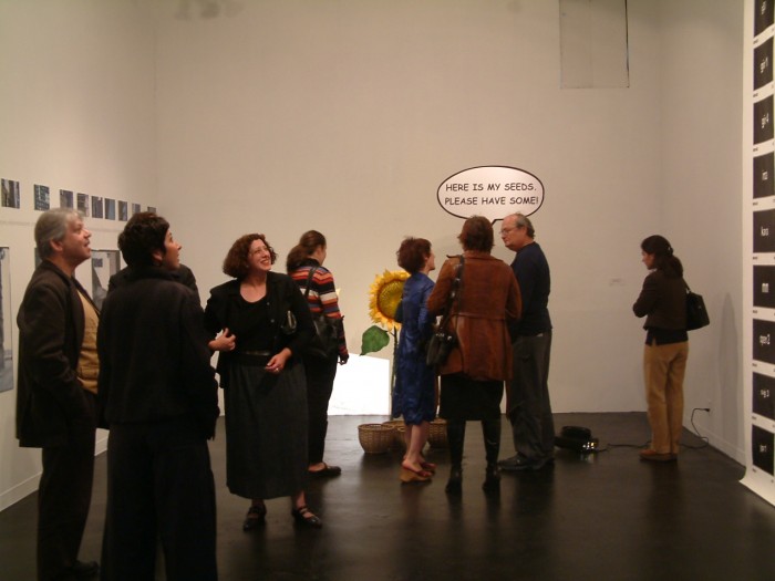 crazyspace, sanat monica, 2003 nisan sergi açılışı