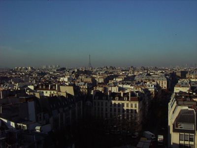 paris from pompidou