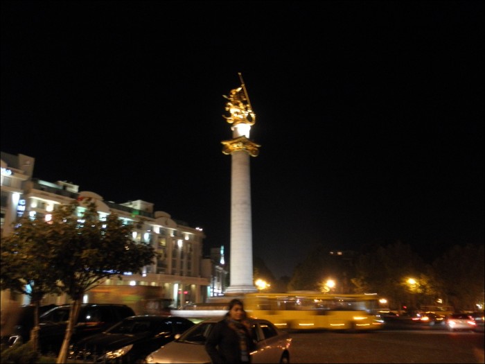 tbilisi at night